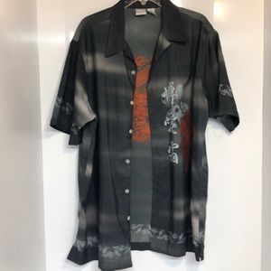 Short Sleeves casual button Down Shirt